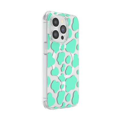Secondary image for hover Turquoise Cow Cow — iPhone 14 Pro MagSafe Case